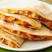 Chicken and Squash Quesadillas
