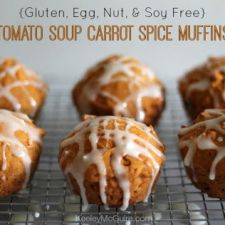 Tomato Soup Carrot Spice Muffins (Gluten Free & Allergy Friendly)