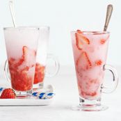 Strawberry Coconut Cream Soda