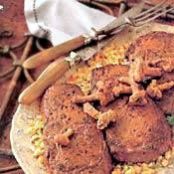 SKILLET STEAK w/TASSO MAQUE CHOUX