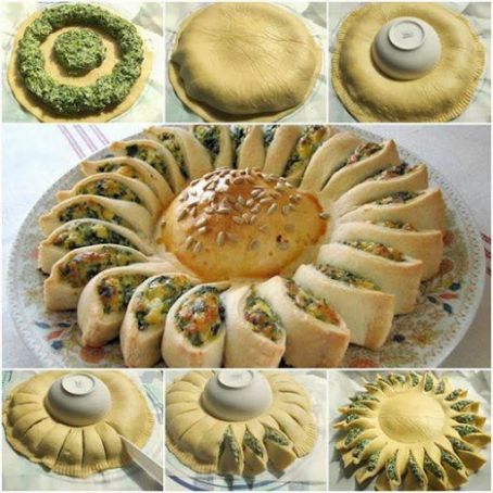 Spinach Tarta Girasol