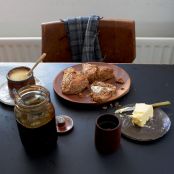 Ginger-Molasses Scones