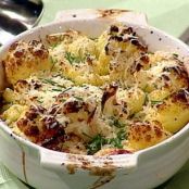 Cauliflower - Oven-Roasted  with Garlic, Olive Oil and Lemon Juice