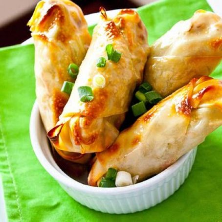 BBQ Chicken Rolls