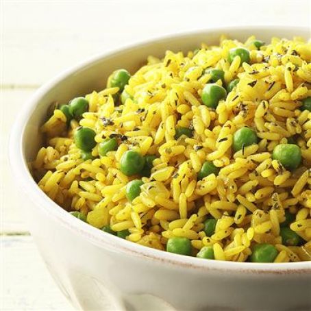 Yellow Rice with Peas