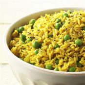Yellow Rice with Peas