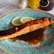 Soy-Garlic Glazed Salmon