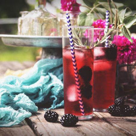 Rosemary Blackberry Cocktail