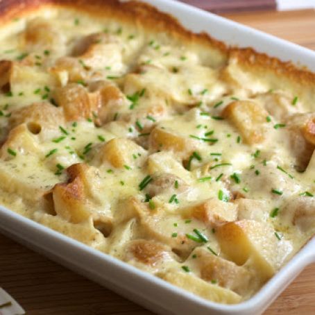 Spinach, Feta & Potato Au Gratin 