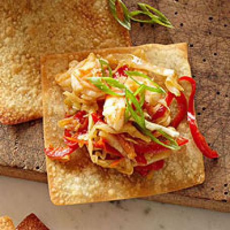 Unwrapped Shrimp Egg Rolls