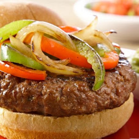 Fajita Burgers Recipe