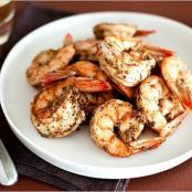 BROILED SHRIMP w/DRIED LIME