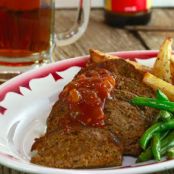 Red-Eye Chili Individual Meatloaves