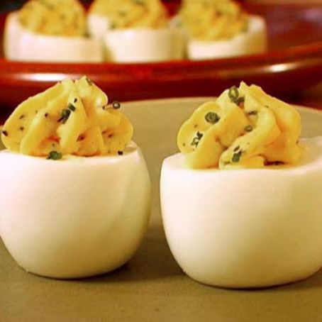 Truffled Deviled Eggs