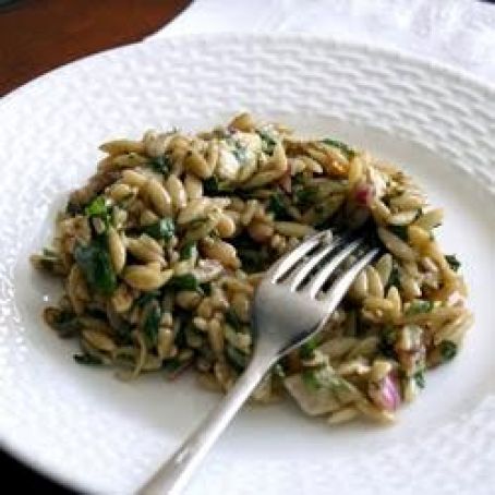 Spinach & Orzo Salad