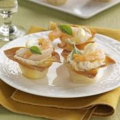 Crispy Shrimp Cups Recipe