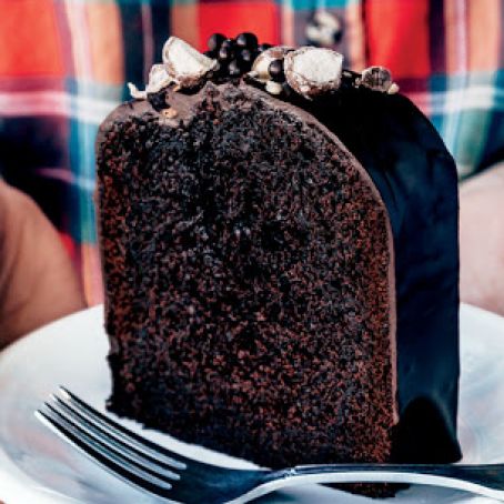 Malted Chocolate Cake