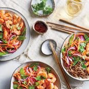 Soba Noodle & Shrimp Bowls