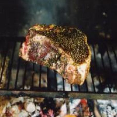 Balsamic and Rosemary-Marinated Florentine Steak