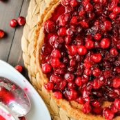 Cranberry Custard Pie