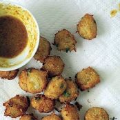 CRAB HUSH PUPPIES w/HONEY MUSTARD