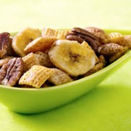 Bananas Foster Chex Mix