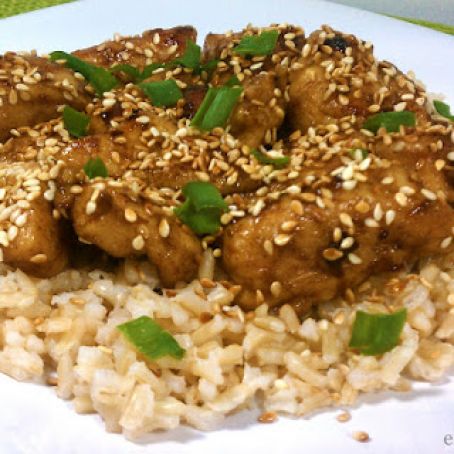 Ginger sesame chicken