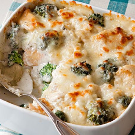 Chicken & Broccoli Rice Bake