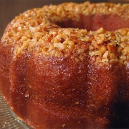 Golden Rum Cake