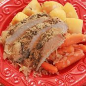 Schweinbraten: German Pork Roast (Slow Cooker)