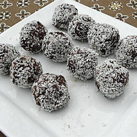 No Bake Munchkins / Chocolate Coconut Balls
