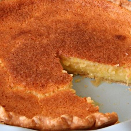 Meyer Lemon Chess Pie
