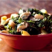 CLAM OR MUSSEL STEW w/GREENS & BEANS