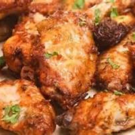 Glazed Honey-Garlic Chicken Wings