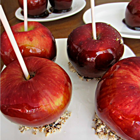 Tigernut Caramel Apples