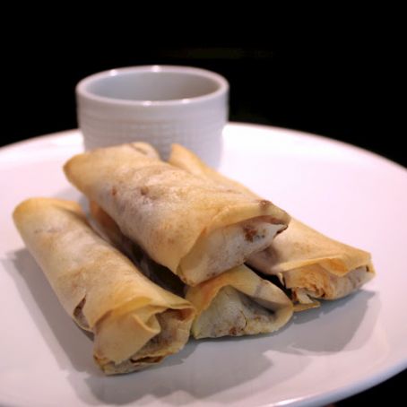 Baked (Leftovers) Spring Rolls