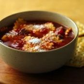 Slow Cooker Steak and Pasta Soup