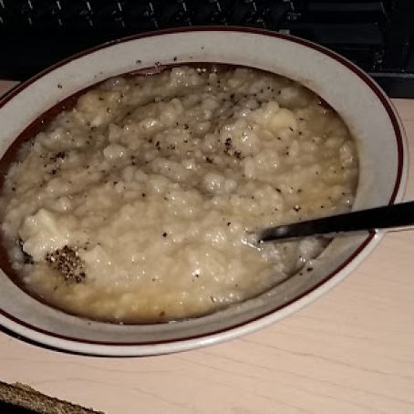 Congee (fish, cantonese style, stove dutch oven pot)