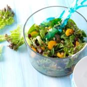 Cranberry Mandarin Salad with Walnut Vinaigrette