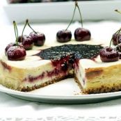 Cherry Swirl Cheesecake