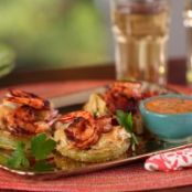 Fried Green Tomatoes with Shrimp Remoulade