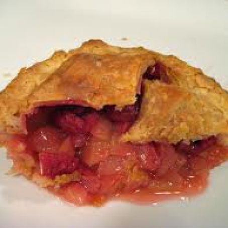 Nectarine Raspberry Pie