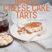 Maple Cheesecake Tarts