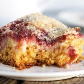 Raspberry Cream Cheese Coffee Cake
