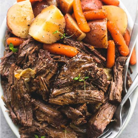INSTANT POT POT ROAST AND POTATOES