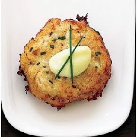 Mini Crab Cakes with Wasabi Mayo