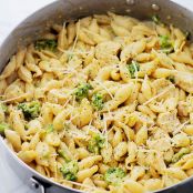 Chicken-Broccoli Shells and Cheese