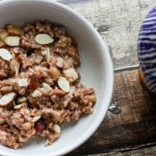 Slow Cooker Apple-Cranberry Oatmeal Recipe | Yummly