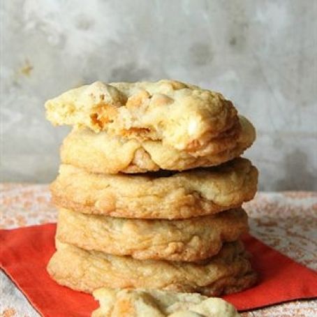 Cashew Butterscotch Cookies