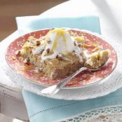 Blond Brownies a la Mode